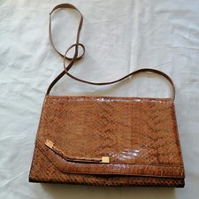 Vintage borsa vera usato  Milano