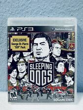 Sony PlayStation 3 PS3 Sleeping Dogs 2012 Juego Completo George St-Pierre GSP Pac segunda mano  Embacar hacia Argentina