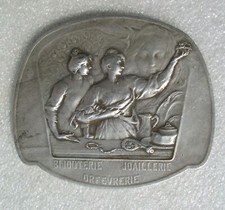 Medaille argent bijouterie d'occasion  Plombières-lès-Dijon