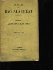 Annales baccalaureat fascicule d'occasion  France