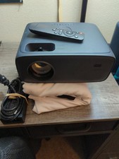 Proyector de cine en casa Onn 720p con cable HDMI y pantalla de 90x55 segunda mano  Embacar hacia Mexico