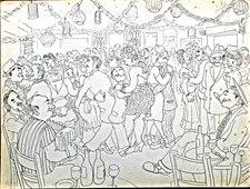 Ancien dessin humoristique d'occasion Ancien dessin humoristique d'occasion  Varreddes