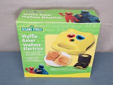 Waffle maker Elmo & Cookie Monster Sesame Street en caja segunda mano  Embacar hacia Argentina