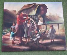 Ancienne peinture hst d'occasion  Sainte-Suzanne