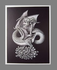 Escher dragon realism for sale  Houston