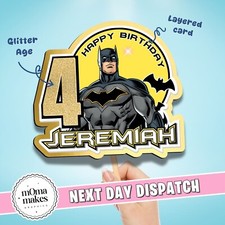 Batman cake topper for sale  WOLVERHAMPTON