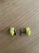 Bart simpson cufflinks for sale  AYLESBURY