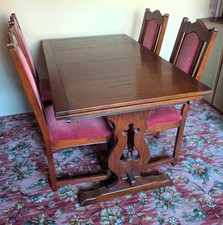 Extendable reproduction dining for sale  EVESHAM
