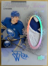 2023-24 UD Premier JJ Paterka Flourishing Talent Patch autografado #57/99!! comprar usado  Enviando para Brazil
