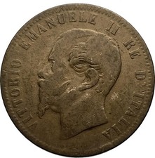 Vittorio emanuele cent. usato  Carinaro