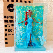 Barbie Fantasy Collection Turquoise Doll, Barbie Signature,Barbie Da Collezione, używany na sprzedaż  Wysyłka do Poland