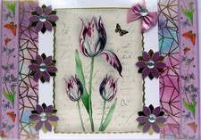 Purple tulip flower for sale  WARRINGTON