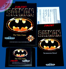 TESTED Sega GENESIS Authentic BATMAN The Video Game Completed in NEW Box Manual, usado comprar usado TESTED Sega GENESIS Authentic BATMAN The Video Game Completed in NEW Box Manual, usado comprar usado  Enviando para Brazil
