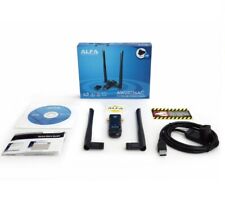 Adaptador USB Alfa AWUS036AC 802.11ac 867 Mbps WiFi longo alcance banda dupla 2.4/5 GHz comprar usado  Enviando para Brazil