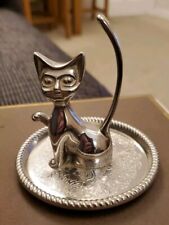 Silver plated cat for sale  LIVERPOOL