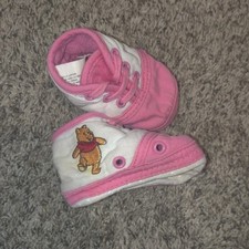 Botas de Lona Vintage Winnie The Pooh Baby Walker Tamanho 6/12M comprar usado  Enviando para Brazil