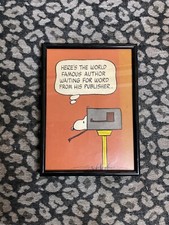 Snoopy art print for sale  WALSALL