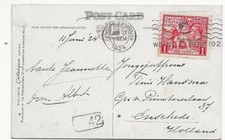 1924 postmark postcard for sale  LONDON