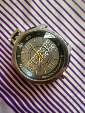 DOLCE GABBANA RELÓGIO MASCULINO DUAL TIME TAMANHO GRANDE RARO comprar usado  Enviando para Brazil
