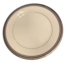 Lote de 4 platos de cena Noritake PLATINUM LIGHTS 7292 marfil China blanco platino segunda mano  Embacar hacia Argentina