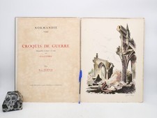 Croquis guerre normandie d'occasion  Grand-Couronne