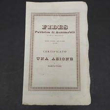 Certificato azionario fides usato  Forli