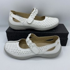 Hotter white leather for sale  HUDDERSFIELD