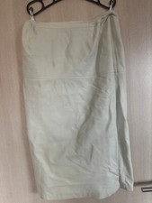 Creme weißer lederrock gebraucht kaufen  Alpen