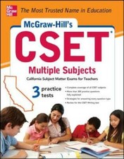 Mcgraw hill cset for sale  Montgomery