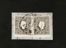 Lombardo veneto 1858 usato  Mantova