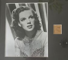 judy garland autograph for sale  BASILDON