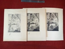 Lot gravures auguste d'occasion  Rabastens