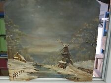 Ecole flamande huile d'occasion  Reims