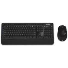 Conjunto de teclado e mouse Microsoft Wireless Desktop 3050 padrão francês - Preto, usado comprar usado  Enviando para Brazil