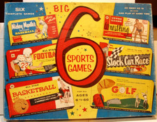 Big 6 Sports Games © 1958, Gardener, Mickey Mantle's Big League Baseball comprar usado  Enviando para Brazil