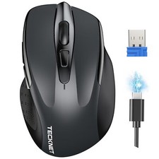 Tecknet mouse wireless usato  Italia