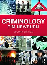 Criminology tim newburn. for sale  UK