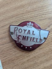 Royal enfield badge for sale  BARNSLEY