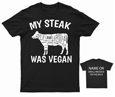 Steak vegant shirt for sale  BRISTOL