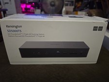 Estação de acoplamento Kensington SD5000T5 EQ Thunderbolt 5 tripla 4K com 140W PD nova! comprar usado  Enviando para Brazil