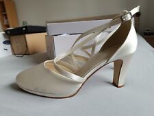 Brautschuhe ffwhite ivory gebraucht kaufen  Frankfurt am Main