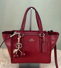Coach structured red for sale  San Francisco