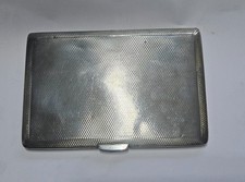 Solid silver cigarette for sale  MILTON KEYNES