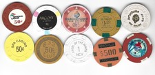 Different casino chips for sale  Gustine