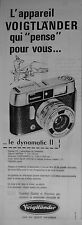 Publicité voigtländer dynama d'occasion  Compiègne