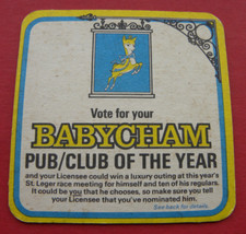Babycham beer mat for sale  LINCOLN