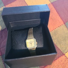 Vintage Waltham Relógio Feminino 15mm Tom Dourado Nova Bateria  comprar usado  Enviando para Brazil