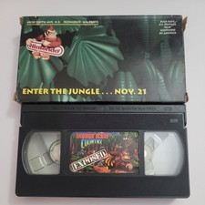 Donkey Kong Country Exposed Nintendo VHS vídeo promocional com capa 1994, usado comprar usado  Enviando para Brazil