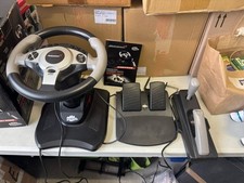 volante mclaren ps2 steering wheel Pedaliera E Cambio Play Station 1 2 comprar usado  Enviando para Brazil