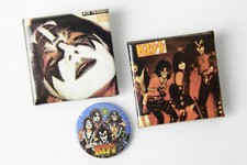Kiss vintage pin for sale  WALLASEY